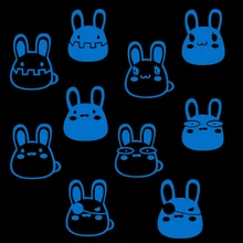 10PCS 3D wall stickers for kids rooms cute Rabbit Luminous Sticker glow in the dark wall stickers for decoration home decor
10PCS 3D wall stickers for kids rooms cute Rabbit Luminous Sticker glow in the dark wall stickers for decoration home decor