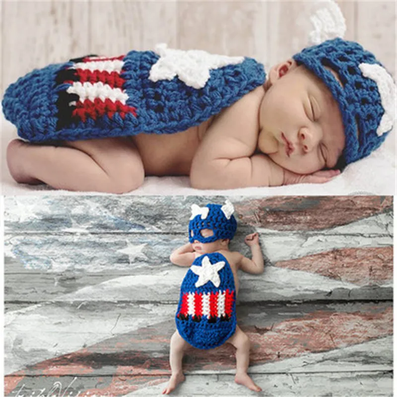 Hot Sale Photography Props newborn baby Knitted Costume Crochet Newborn Batman photo prop , super hero Hat cape Set Baby Newborn
Hot Sale Photography Props newborn baby Knitted Costume Crochet Newborn Batman photo prop , super hero Hat cape Set Baby Newborn