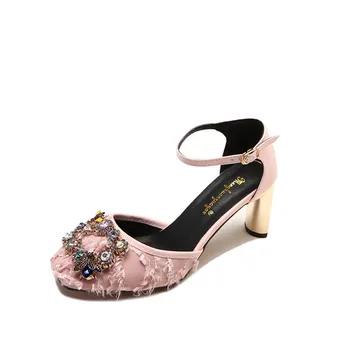 Vogue Nice New Rhinestone Thin High Heel Sandals Women Sweet Bees Dragonfly Shoes Woman Bohemian Elegant Sandals
Vogue Nice New Rhinestone Thin High Heel Sandals Women Sweet Bees Dragonfly Shoes Woman Bohemian Elegant Sandals