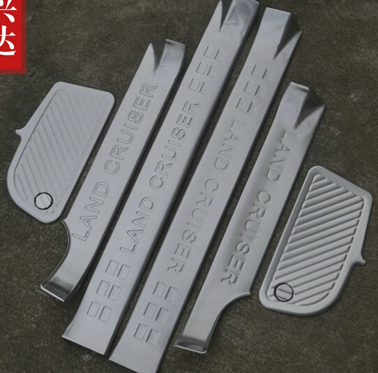 2008-2015 for toyota LAND CRUISER LC200 Stainless steel Door Sill Scuff Plate panel kick step protector threshold
2008-2015 for toyota LAND CRUISER LC200 Stainless steel Door Sill Scuff Plate panel kick step protector threshold