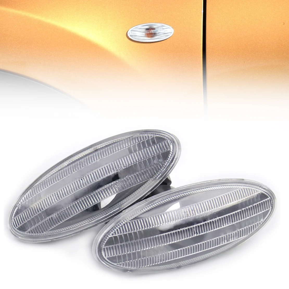 CITALL 2X Side Turn Signal Lamp Fender Marker Lights Cover for Nissan Cube Juke Leaf Note March X-TRAIL Micra Note Micra Qashqai
CITALL 2X Side Turn Signal Lamp Fender Marker Lights Cover for Nissan Cube Juke Leaf Note March X-TRAIL Micra Note Micra Qashqai