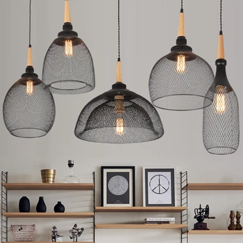 American Vintage Style Wrought Iron Net Loft Pendant Light Restaurant Light Bars Light Balcony Light Free Shipping
American Vintage Style Wrought Iron Net Loft Pendant Light Restaurant Light Bars Light Balcony Light Free Shipping