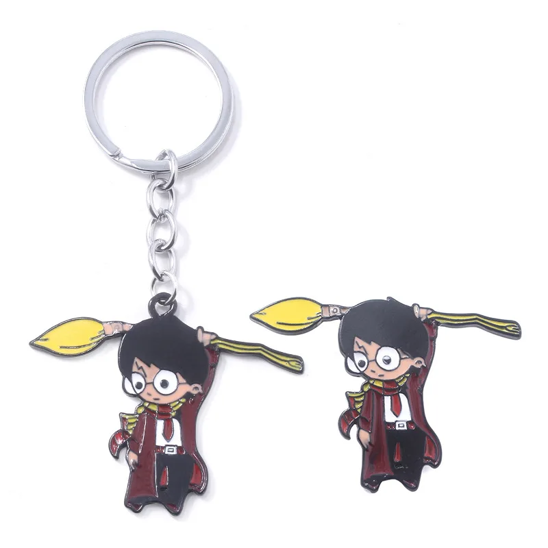10 pcs/lot Movie Harri Potter with broom cosplay keychain keyring brooch pendants toys Gifts
10 pcs/lot Movie Harri Potter with broom cosplay keychain keyring brooch pendants toys Gifts