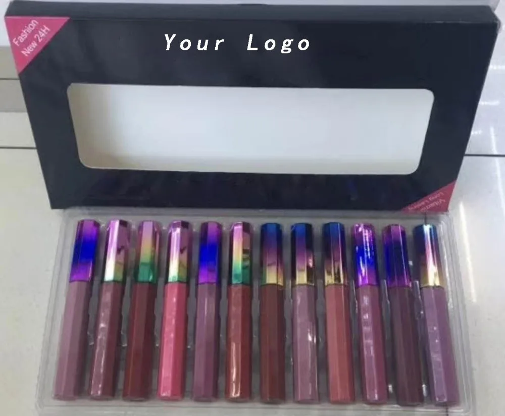 Free private label wholesale but must meet requirement 12pcs/set Waterproof Matte Liquid Lipstick Nude Long-lasting
Free private label wholesale but must meet requirement 12pcs/set Waterproof Matte Liquid Lipstick Nude Long-lasting