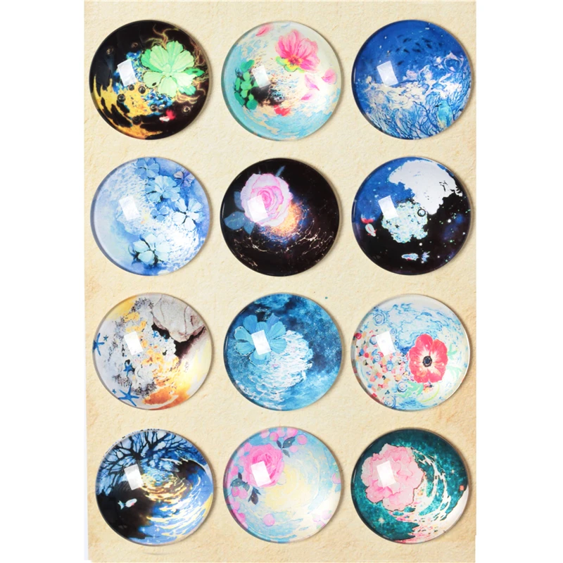 10-30pcs 10mm-30mm Round Handmade Flower Painting Photo Glass Cabochons Base Setting Jewelry Charms Accessory No.1011
10-30pcs 10mm-30mm Round Handmade Flower Painting Photo Glass Cabochons Base Setting Jewelry Charms Accessory No.1011
