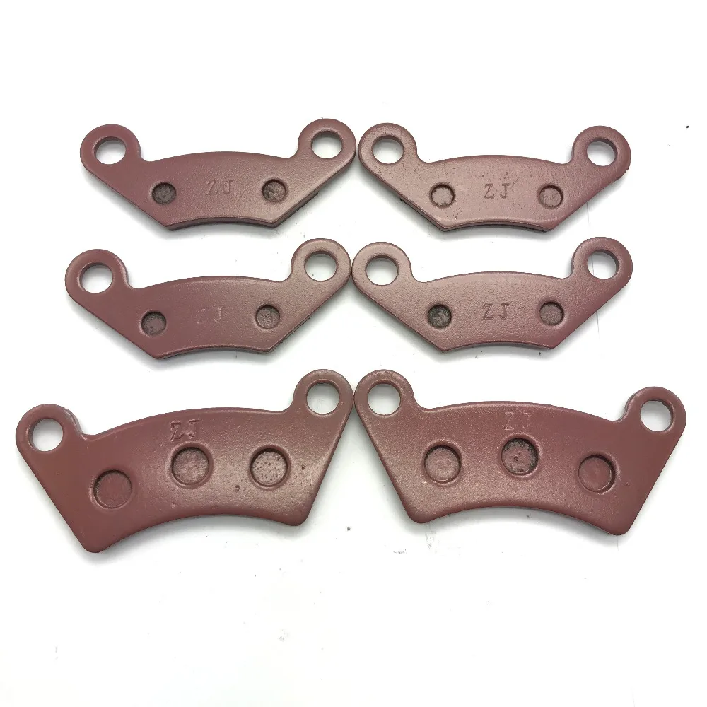 3 комплекта 6 шт. передние тормозные колодки Buyang Feishen FA D300 G300 H300 ATV задние Quad Parts |