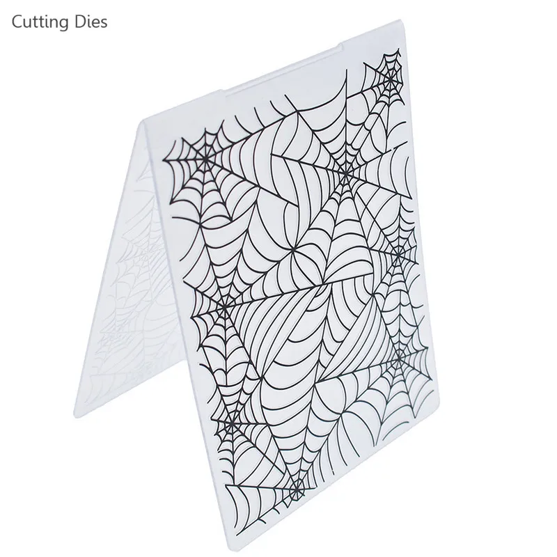 Spider Web Plastic Embossing Folders For Diy Scrapbooking Photo Album Card Making Plastic Template Tools
Spider Web Plastic Embossing Folders For Diy Scrapbooking Photo Album Card Making Plastic Template Tools
