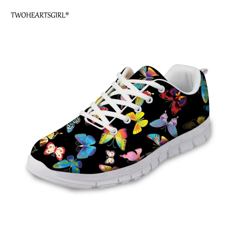 Twoheartsgirl Black Women Butterfly Pattern Sneakers Comfort Lace Up Flats Personalized Femme Mesh Shoes Breathable Sneakers
Twoheartsgirl Black Women Butterfly Pattern Sneakers Comfort Lace Up Flats Personalized Femme Mesh Shoes Breathable Sneakers
