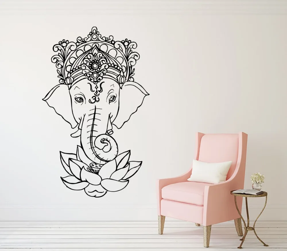 Art Wall Decal Elephant Vinyl Stickers Yoga Ganesh Tribal Buddha Om Lotus Home Decor Indie Elephant Wall Art Decal M-182
Art Wall Decal Elephant Vinyl Stickers Yoga Ganesh Tribal Buddha Om Lotus Home Decor Indie Elephant Wall Art Decal M-182