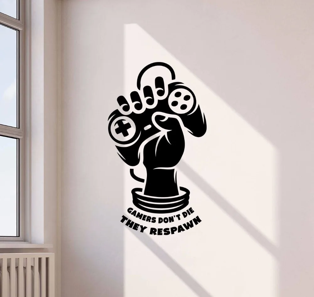 YOYOYU 40 colors Art Vinyl wall sticker Gaming Quote Removeable Wall decal Bedroom Saloon wall Decor for kid gaming poster ZX092
YOYOYU 40 colors Art Vinyl wall sticker Gaming Quote Removeable Wall decal Bedroom Saloon wall Decor for kid gaming poster ZX092