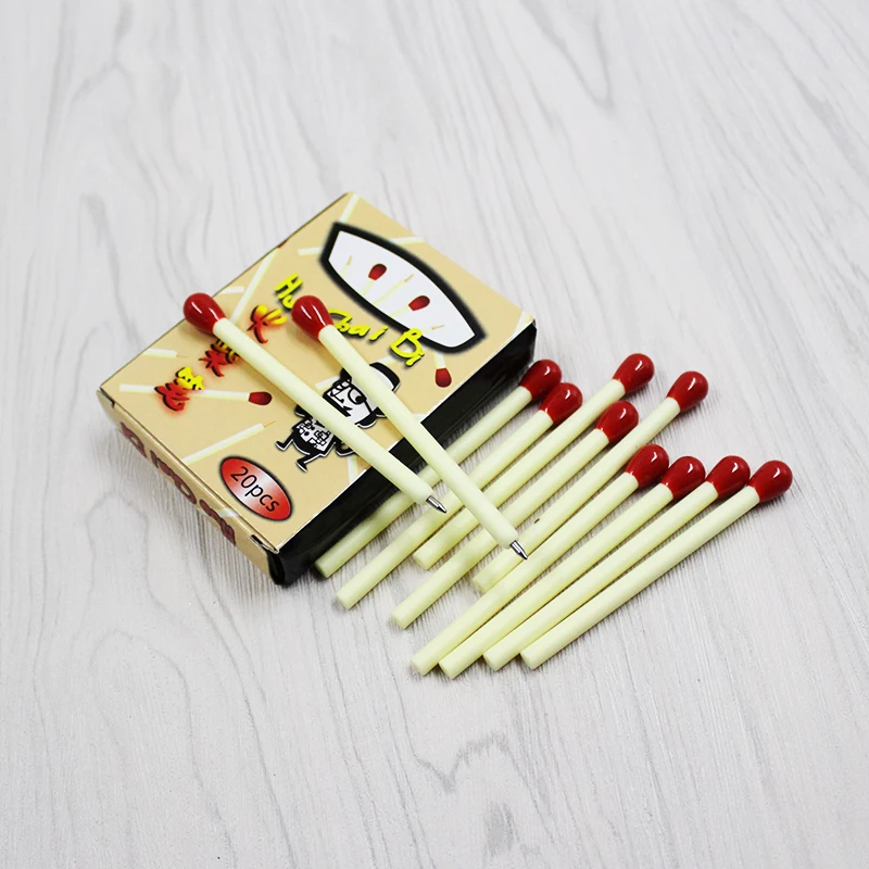 10 PCS/lot Korean Creative Matchstick Ball Pens Office Supplies Match BallPoint Pen Student School Supplies Writing Stationery
10 PCS/lot Korean Creative Matchstick Ball Pens Office Supplies Match BallPoint Pen Student School Supplies Writing Stationery
