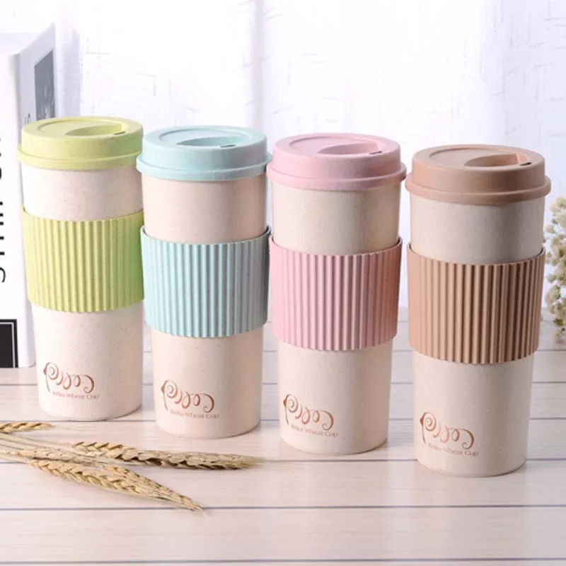 350/450/550ML Travel Coffee Mug Creative with Lid&Stir Wheat High quality Cups and Mugs Tea Milk Drinkware
350/450/550ML Travel Coffee Mug Creative with Lid&Stir Wheat High quality Cups and Mugs Tea Milk Drinkware