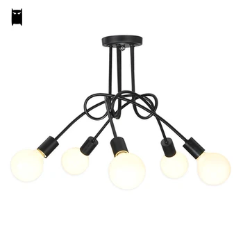 Black Iron Branch Ceiling Light Fixture Modern Korean Nordic Luminiaire Plafon Plafonier Lustre Indoor Home Living Room Bedroom
Black Iron Branch Ceiling Light Fixture Modern Korean Nordic Luminiaire Plafon Plafonier Lustre Indoor Home Living Room Bedroom