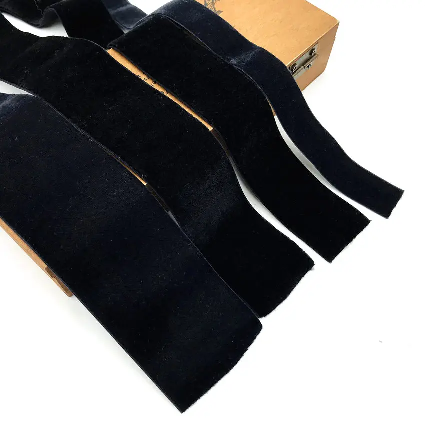 2 Yards 20/32/38/50mm width black stretch elastic velvet ribbon single face velour webbing headband Hair band accessories
2 Yards 20/32/38/50mm width black stretch elastic velvet ribbon single face velour webbing headband Hair band accessories