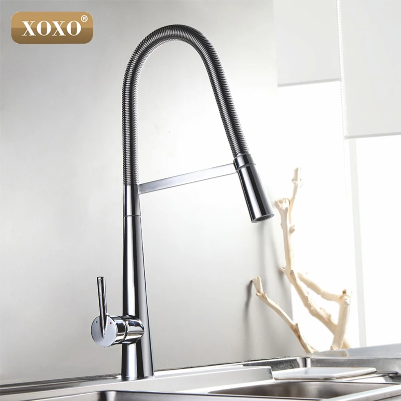 

XOXO New arrival Brass torneira cozinha kitchen faucets hot and cold water chrome basin sink square cozinha taps mixers 83031C