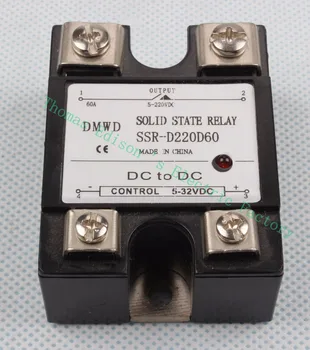 Single phase solid state relay with indicator SSR-60DD 60A 5-32V DC TO 5-220V DC SSR 60DD relay solid state SSR-D22060
Single phase solid state relay with indicator SSR-60DD 60A 5-32V DC TO 5-220V DC SSR 60DD relay solid state SSR-D22060