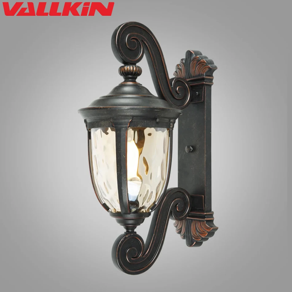 American Outdoor Wall l Lamp Waterproof Large European Wall Lamp Garden Courtyard Villa Lamp Aisle Corridor Light Iron Lighting
American Outdoor Wall l Lamp Waterproof Large European Wall Lamp Garden Courtyard Villa Lamp Aisle Corridor Light Iron Lighting