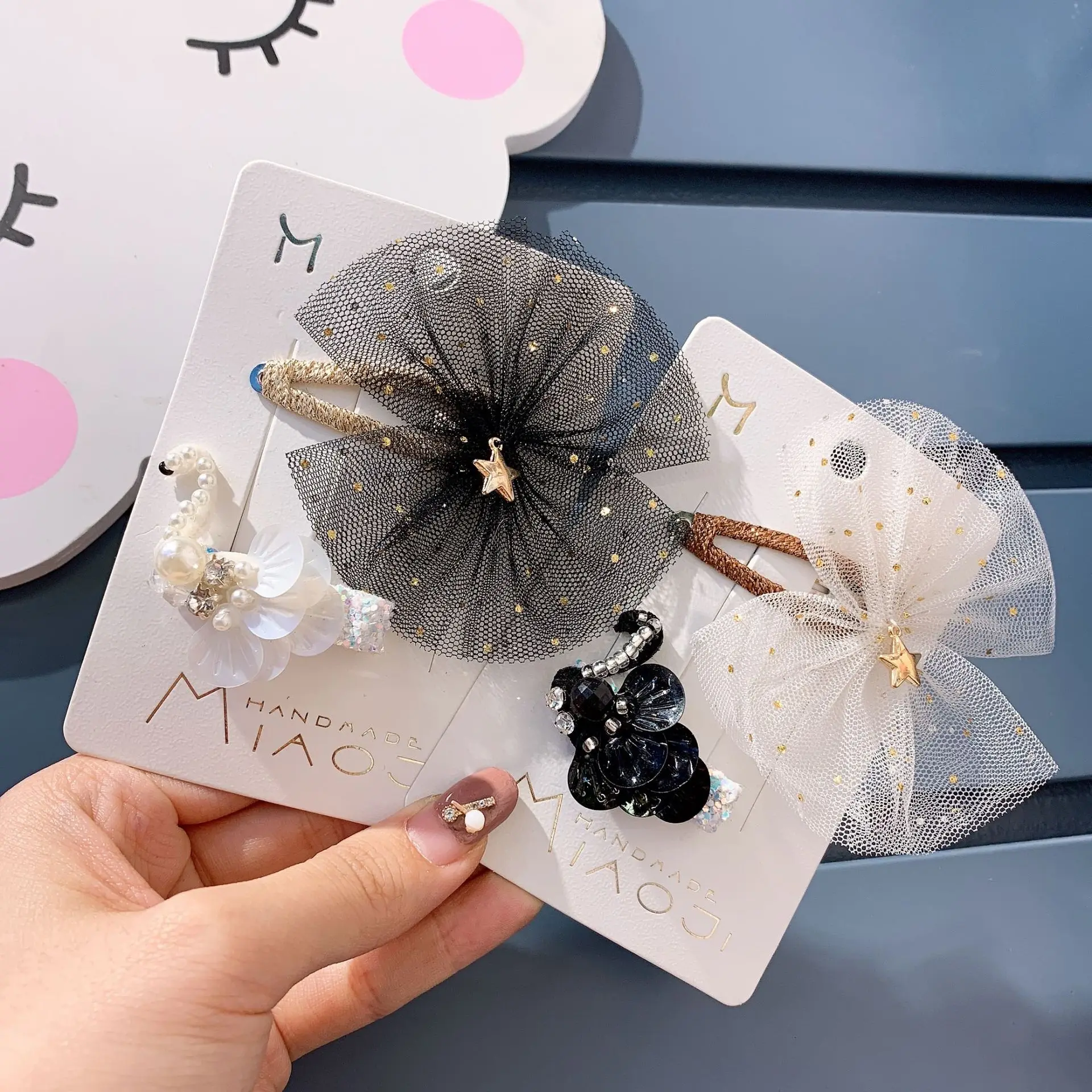 2pcs/Set Korean Fashion Baby Girls Hair Accessories Handmade Cute Bowknot Hair Clips Children's Princess Headdress Headwear Set
2pcs/Set Korean Fashion Baby Girls Hair Accessories Handmade Cute Bowknot Hair Clips Children's Princess Headdress Headwear Set
