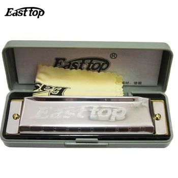 Easttop Harmonica Key of C 10 Hole Blues Harp Gaita De Boca Diatonica woodwind Musical Instruments Diatone Mouth Ogan Harmonika
Easttop Harmonica Key of C 10 Hole Blues Harp Gaita De Boca Diatonica woodwind Musical Instruments Diatone Mouth Ogan Harmonika