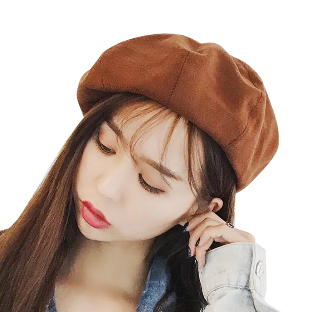 2018 New Ladies girls Hat harajuku Autumn And Winter Warm Fashion Plaid Beret Painter Hat Dome Trend Warmer beret hip hop
2018 New Ladies girls Hat harajuku Autumn And Winter Warm Fashion Plaid Beret Painter Hat Dome Trend Warmer beret hip hop