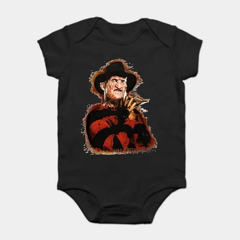 Baby Onesie Baby Bodysuits kid t shirt Printed Cotton Freddy Krueger Potrait Short-Sleeve
Baby Onesie Baby Bodysuits kid t shirt Printed Cotton Freddy Krueger Potrait Short-Sleeve