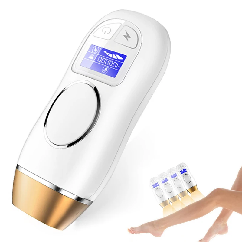 

NEW Permanent IPL Body Hair Removal Laser Machine Painless Epilator Bikini 5 Levels Home Electric Depilador 4.5CM2 Flash Area