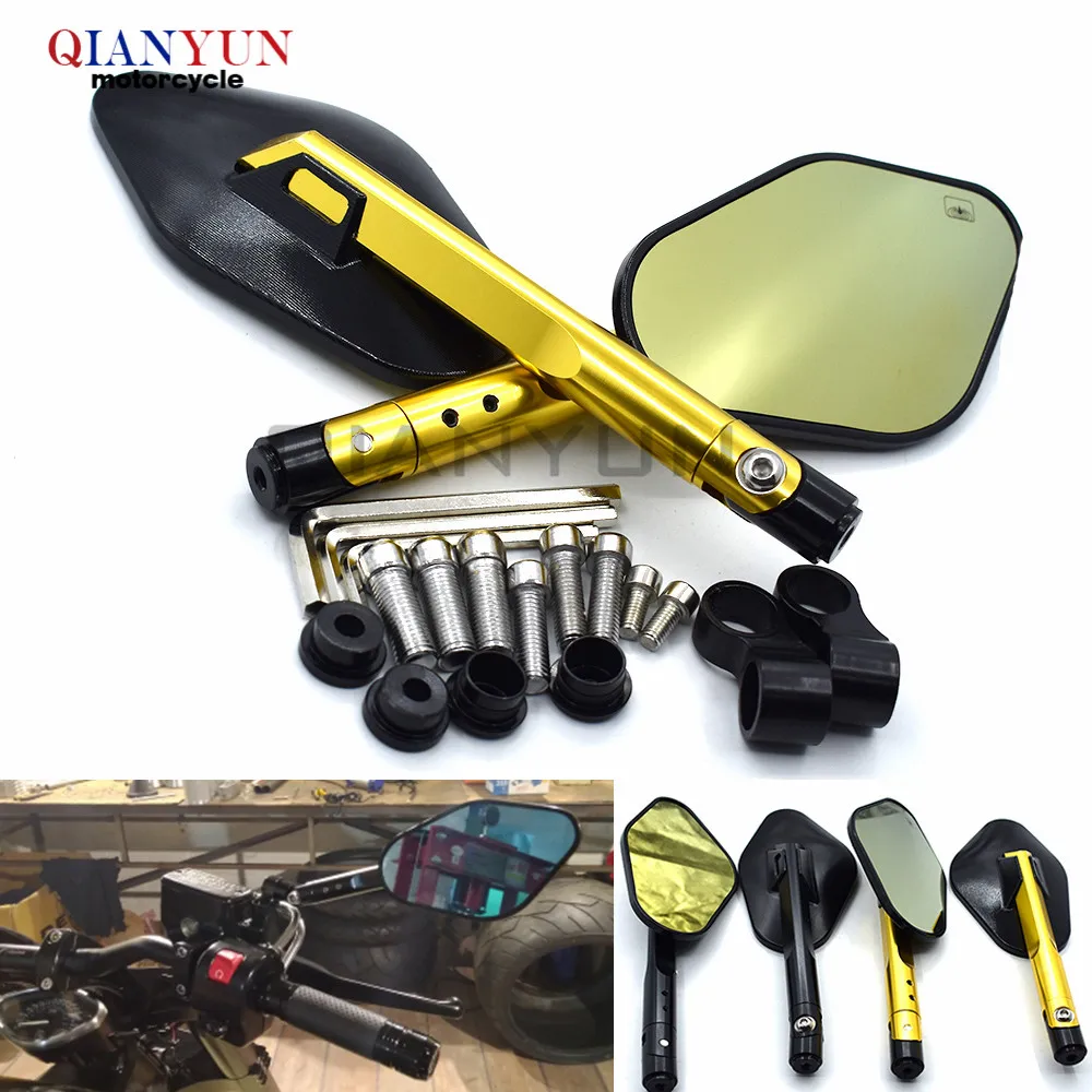For KTM 390 200 125 Duke RC125 RC200 RC390 New universal 8mm 10mm motorcycle CNC aluminum motorcycle rearview mirror
For KTM 390 200 125 Duke RC125 RC200 RC390 New universal 8mm 10mm motorcycle CNC aluminum motorcycle rearview mirror