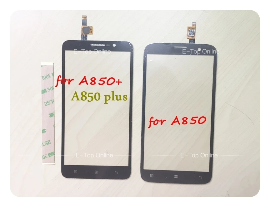 AAA Black/White Screen For Lenovo A850+ A850 Plus 5.5" / A850 Touch Screen Digitizer Sensor + Tracking
AAA Black/White Screen For Lenovo A850+ A850 Plus 5.5" / A850 Touch Screen Digitizer Sensor + Tracking