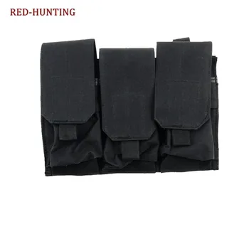 Hunting Airsoft Molle Tactical Rifle Magazine Pouches Triple Nylon Combat Army M4 M16 Magazine Mag Pouch
Hunting Airsoft Molle Tactical Rifle Magazine Pouches Triple Nylon Combat Army M4 M16 Magazine Mag Pouch
