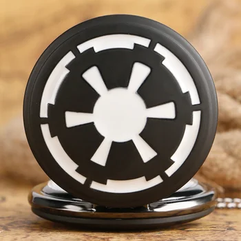 Hot Selling Galactic Empire Badge Theme Men's Pocket Watch Black Darth Vader's Shield Star Wars Fans Best Watches For Male Boys
Hot Selling Galactic Empire Badge Theme Men's Pocket Watch Black Darth Vader's Shield Star Wars Fans Best Watches For Male Boys