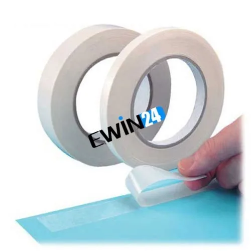 Rolls of double sided super strong adhesive tape 6mm x 9mtrs