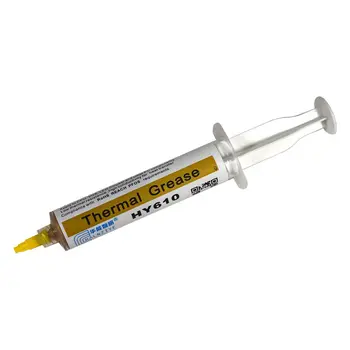 HY610 20g Golden Thermal Conductive Grease Paste For CPU GPU VGA Chipset Cooling
HY610 20g Golden Thermal Conductive Grease Paste For CPU GPU VGA Chipset Cooling