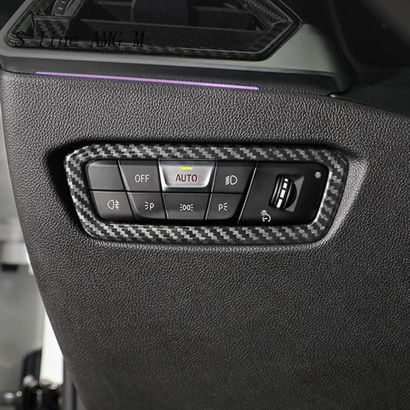 Car styling Carbon fiber For BMW G20 G28 2020 Headlight Switch Buttons Decorative Frame Cover Stickers Interior Auto Accessories
Car styling Carbon fiber For BMW G20 G28 2020 Headlight Switch Buttons Decorative Frame Cover Stickers Interior Auto Accessories
