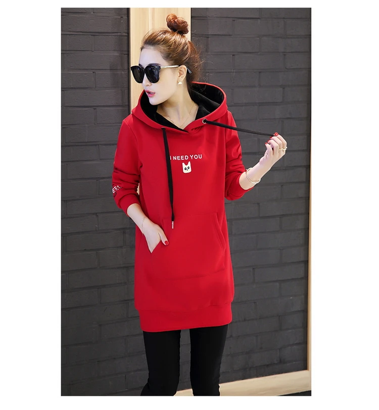Zuolunouba 2018 Winter Long-sleeved Women Hoody Sweatshirt Printing Harajuku Long Section Of Loose Women Pullover
Zuolunouba 2018 Winter Long-sleeved Women Hoody Sweatshirt Printing Harajuku Long Section Of Loose Women Pullover