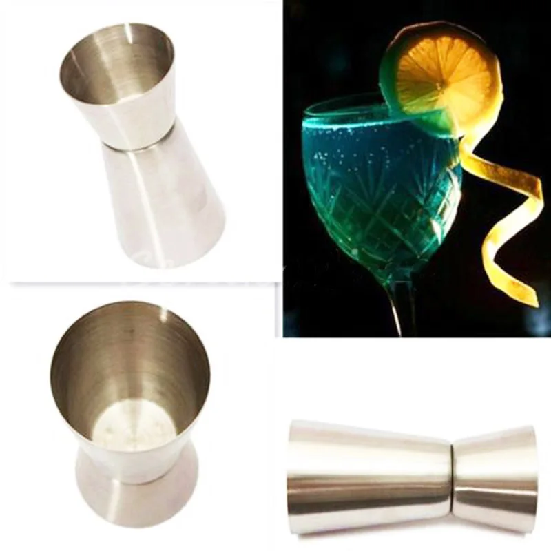 30ml Jigger Single Measure Cup Double Stainless Steel glass measuring cup Cocktail Bar Party Wine Cup Drink Measure
30ml Jigger Single Measure Cup Double Stainless Steel glass measuring cup Cocktail Bar Party Wine Cup Drink Measure