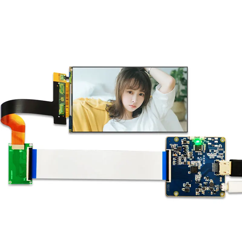 5.5 inch 2k LCD panel for DLP/SLA 3d printer Model KLD-1260/1268 screen display with drive board replacement parts KLD-1268
5.5 inch 2k LCD panel for DLP/SLA 3d printer Model KLD-1260/1268 screen display with drive board replacement parts KLD-1268