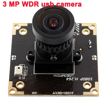 WDR Camera board Aptina AR0331 Color CMOS USB 2.0 high speed 1080P wide angle 2.9mm lens 3mp 1080P H.264/MJPEG/YUY2 USB2.0 usb
WDR Camera board Aptina AR0331 Color CMOS USB 2.0 high speed 1080P wide angle 2.9mm lens 3mp 1080P H.264/MJPEG/YUY2 USB2.0 usb