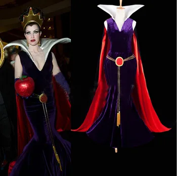 Customized Costume Custom Made Snow White Evil Queen Dress Costume Movie Cosplay Costume
Customized Costume Custom Made Snow White Evil Queen Dress Costume Movie Cosplay Costume