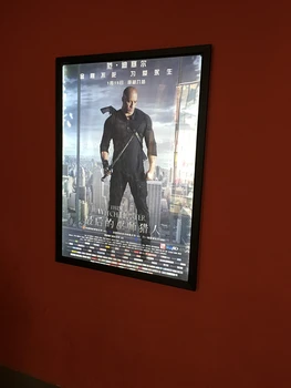 slim black movie poster aluminum snap frame,bright LEDS illuminated display case lightbox
slim black movie poster aluminum snap frame,bright LEDS illuminated display case lightbox