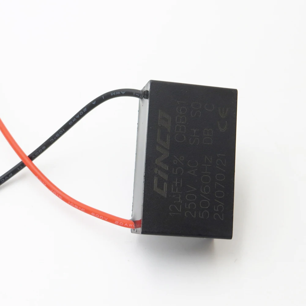 5pcs X Motor Run Capacitor 12 UF 250 V CBB61 2 wires starting capacitance AC Fan Capacitor Motor Start-up VAC Volt mf mfd mkf
5pcs X Motor Run Capacitor 12 UF 250 V CBB61 2 wires starting capacitance AC Fan Capacitor Motor Start-up VAC Volt mf mfd mkf