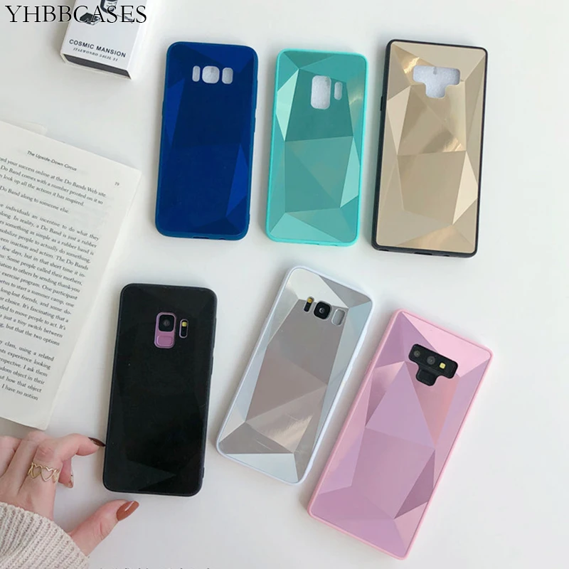 YHBBCASES 3D Diamond Glitter Mirror Case For Samsung Galaxy S8 S9 S10 Plus Candy Color Silicone Soft Cover For Samsung Note 8 9
YHBBCASES 3D Diamond Glitter Mirror Case For Samsung Galaxy S8 S9 S10 Plus Candy Color Silicone Soft Cover For Samsung Note 8 9