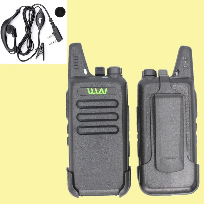 WLN KD-C1 Walkie Talkie UHF 400-470 MHz 5W Power 16 Channel Kaili MINI handheld Transceiver C1 Two Way Radio
WLN KD-C1 Walkie Talkie UHF 400-470 MHz 5W Power 16 Channel Kaili MINI handheld Transceiver C1 Two Way Radio