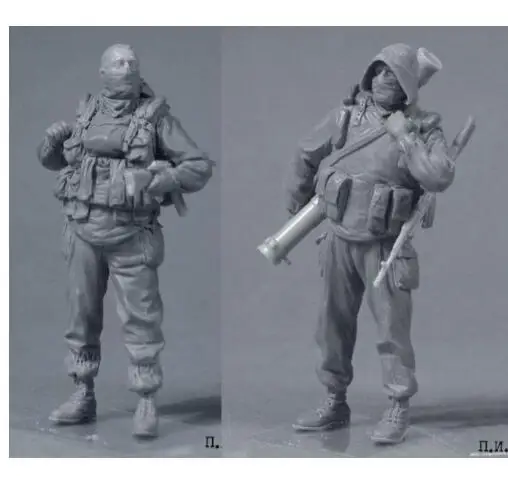 New Unassembled 1/35 Fighters of Special Troops include 2 Resin Kit DIY Toys Unpainted resin model
New Unassembled 1/35 Fighters of Special Troops include 2 Resin Kit DIY Toys Unpainted resin model