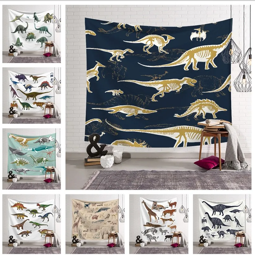 Dinosaur World pattern Tapestry Child teaching animal Creative Home Valance Wall hanging fabric Painting Cloth dorm room blanket
Dinosaur World pattern Tapestry Child teaching animal Creative Home Valance Wall hanging fabric Painting Cloth dorm room blanket