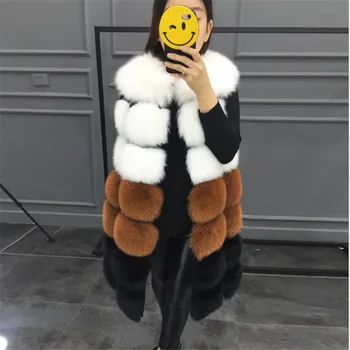 2019New Fashion Fur Coat women high Imitation Fur Vest Jacket Mixed colors medium-long-style Women Faux Fur Coat
2019New Fashion Fur Coat women high Imitation Fur Vest Jacket Mixed colors medium-long-style Women Faux Fur Coat