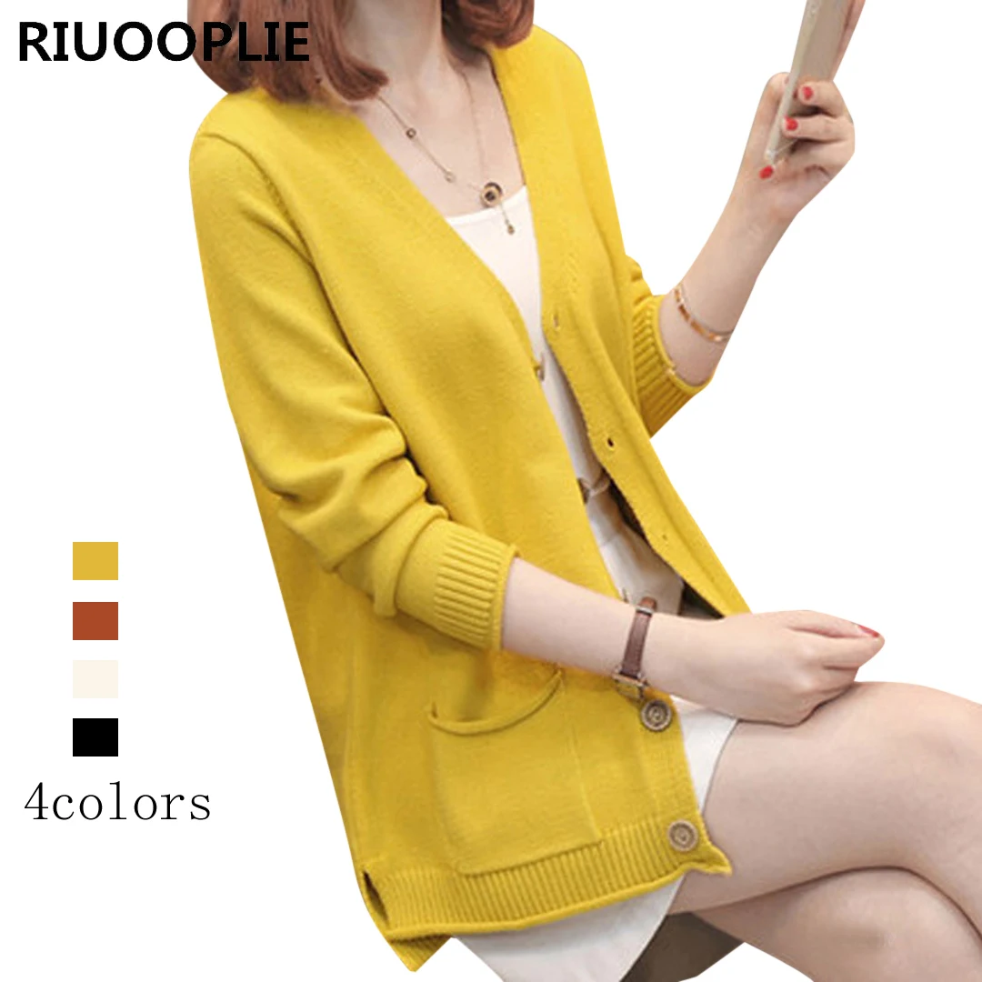 RIUOOPLIE Women Pinkycolor Knitted Sweater Short Cardigan V Neck Pocket Button Coat
RIUOOPLIE Women Pinkycolor Knitted Sweater Short Cardigan V Neck Pocket Button Coat