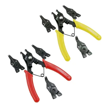4 in 1 Circlip Plier Plier Set DIY Circlips Combination Retainer Clip Jewelry Circlip Internal External Ring Remover
4 in 1 Circlip Plier Plier Set DIY Circlips Combination Retainer Clip Jewelry Circlip Internal External Ring Remover