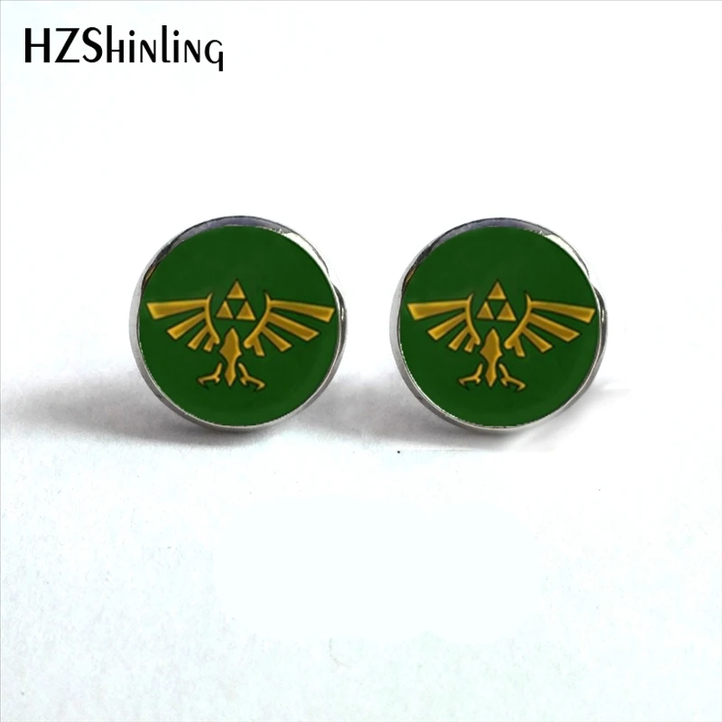 NES-0094 Legend of Zelda Earrings Legend of Zelda Triforce Jewelry Ear Stud Glass Dome Earrings For Women HZ4
NES-0094 Legend of Zelda Earrings Legend of Zelda Triforce Jewelry Ear Stud Glass Dome Earrings For Women HZ4