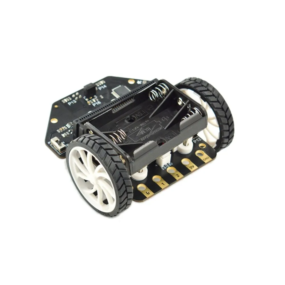Micro: Maqueen Smart Car V4.0 Version for micro:bit Graphical Programming Robot Mobile Platform (without micro:bit Board)
Micro: Maqueen Smart Car V4.0 Version for micro:bit Graphical Programming Robot Mobile Platform (without micro:bit Board)