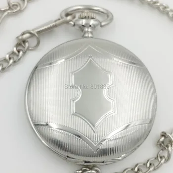 Luxury Silver Tone Engraved Mechanical Antique Style Pocket Watch Hand Wind Classic Watches Free Chain Men Watch Nice Gift H228
Luxury Silver Tone Engraved Mechanical Antique Style Pocket Watch Hand Wind Classic Watches Free Chain Men Watch Nice Gift H228